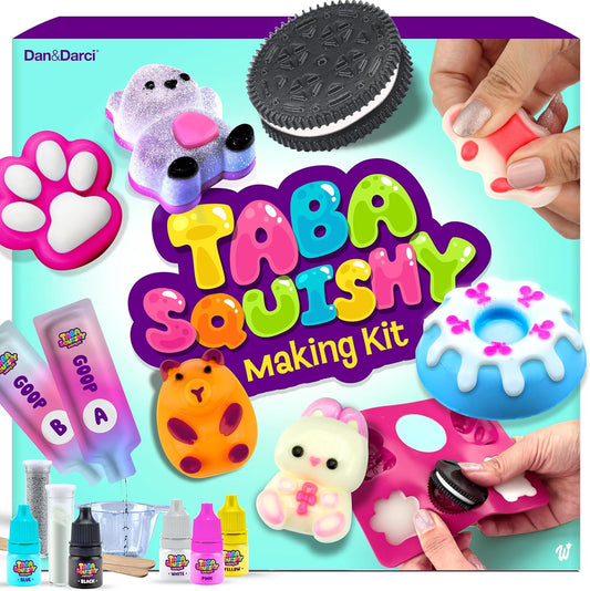 DIY Squishy Making Kit for Kids Ages 8+ Create, Squeeze & Play